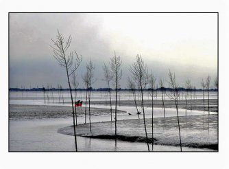 Fahrrinne Hafen von Wremen